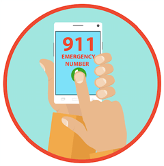 911 emergency image